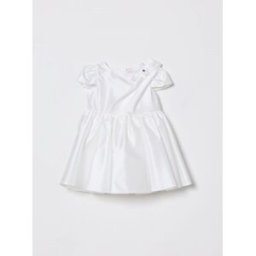 Elisabetta Franchi La Mia Bambina Abito in raso Avorio Taglia 18M
