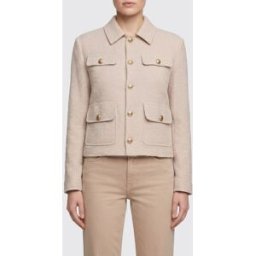 Circolo 1901 Giacca di lino e cotone Beige Taglia 44