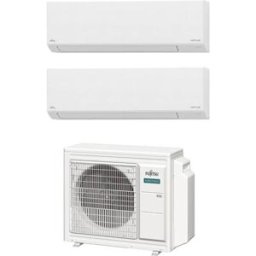 Fujitsu Climatizzatore Dual Split Kl Wifi Da 9000+12000 Btu Wi-Fi Inverter R32 A++ Aoeh18kacb2