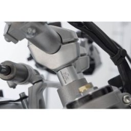 Sw-Motech Riser manubrio Argento. Ducati DesertX (22-).