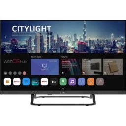 SMARTTECH Smart Tech 24" HD Smart TV WebOS – 24HW01V LED Television, WiFi, DVB-T2/S2/C, HDMI, USB, Compact Smart TV for Bedroom