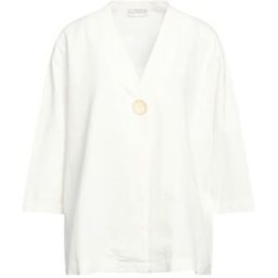 Maria Bellentani Giacca & Giubbotto Donna Off white 44/48