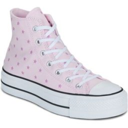 Converse Sneakers alte LIFT PLATFORM EMBROIDERED STARS Rosa 39