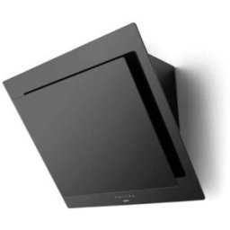 Novy Vision 7856 Cappa aspirante a parete , a ricircolo, nera con vetro nero