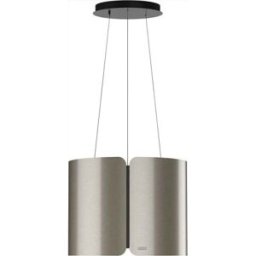 Franke Suspended Smart FSMS F42 SS/BK MATT Cappa a isola , acciaio inox, 345.0654.870, circa 42 cm