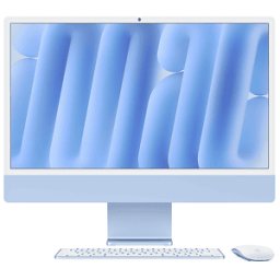 Apple iMac 24'' CTO con display Retina 4,5K, Chip M4, 8 CPU GPU, 16GB, 256GB Blu Gigabit Ethernet