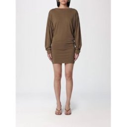 Jacquemus Abito in viscosa Verde Taglia S