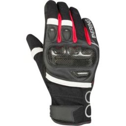Bering Guanti Raid Black / White / Red S
