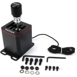 NONE H Gear Shifter per Logitech G29 G25 G27 G920 per Thrustmaster T300RS/GT PC USB Per Simulazione Gioco di Corse Giocattoli per Adulti nero