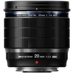 OM SYSTEM M.Zuiko AF 20 mm f/1,4 Pro ED Micro Quattro Terzi