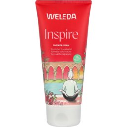 Weleda Inspire Pomegranate Creamy Body Wash 200 ml Doccia e Bagno
