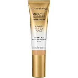 Max Factor, Fondotinta, Miracolo seconda pelle (06 Dorato Medio)