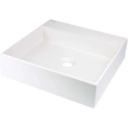 - Lavabo appoggio granito Puerto Padre Idrostile foro rub 400x400 mm alabastro