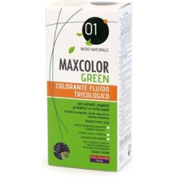 Vital Factors Maxcolor Green 01 Nero Naturale Colorante Fluido Kit 90 Ml