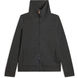 Freddy Felpa donna full-zip effetto tricot con collo alto Grey Melange Donna Large