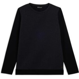 Freddy Felpa donna girocollo in mélange lurex Melange Black Donna Extra Large