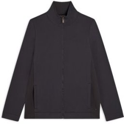Freddy Felpa donna full-zip con inserti in tessuto micro-trecce Forged Iron Donna Medium
