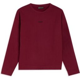 Freddy Felpa donna con maxi stampa e spalla scesa Cordovan Donna Xxs