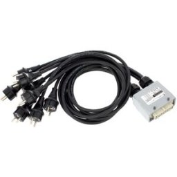 Stairville Multicable Split 8S-16H Black