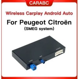 CARABC Per Peugeot Citroen Adattatore Wireless Carplay Modulo Android Auto SMEG 208 2008 308 508 3008 e C4 DS3 DS5 Supporto Telecamera Retromarcia