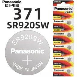Panasonic SR920SW Orologio Batteria 371 Casio CK Tencent King Armani Precision Quarzo Adatto per Uomo LR Universale AG6 SR921