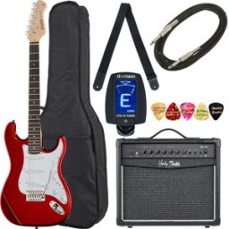 Thomann Guitar Set G2 CA Red Candy Apple Red