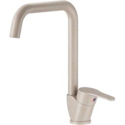 Tecom MISCELATORE LAVELLO TIMELESS AVENA CON BOCCA ALTA A SQUADRA CARTUCCIA Ø 40 mm