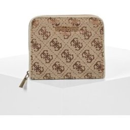 Guess Portafoglio JESSA SLG SMALL ZIP AROUND Beige Unica