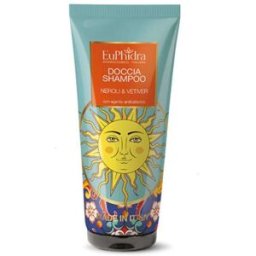 Euphidra Doccia shampoo neroli e vetiver corpo e capelli, 200 ml