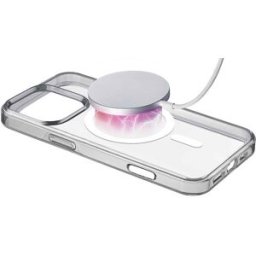 Cellular Line Custodia iPhone 16 Pro Max Gloss Magsafe Trasparente