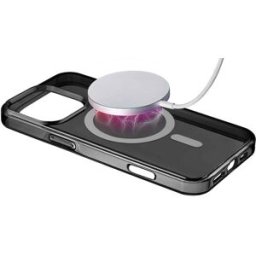 Cellular Line Custodia iPhone 16 Pro Gloss Magsafe Nero
