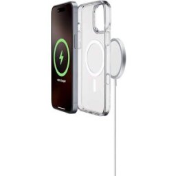 Cellular Line Custodia iPhone 16 Pro Gloss Magsafe Trasparente