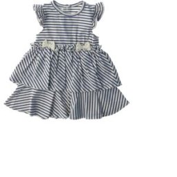 iDO Abito a righe NURSERY BLU 18M