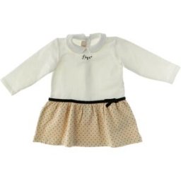 Chicco Abito in felpa BIANCO 068/6M