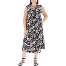 ELENA MIRO' Abito smanicato COLLECTION NERO 48