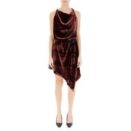 VICOLO Abito scollo halter PORPORA M