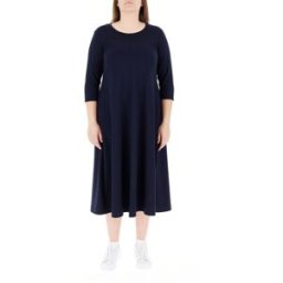PERSONA by MARINA RINALDI Abito girocollo BLU NAVY M