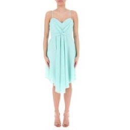 RINASCIMENTO Abito scollo cuore AZZURRO XL