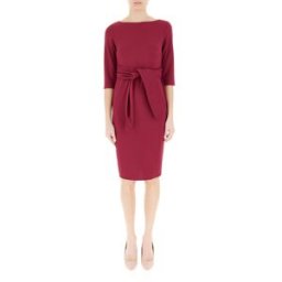 RINASCIMENTO Abito con cintura BORDEAUX XL