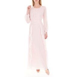 RINASCIMENTO Abito con volants ROSA CHIARO XL