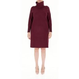 ELENA MIRO' Abito in maglia VIOLA XL