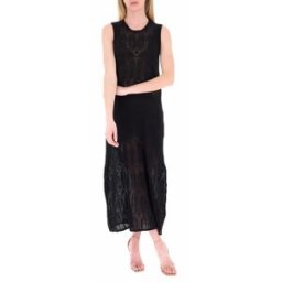 LIU JO Abito smanicato LIU JEANS NERO L