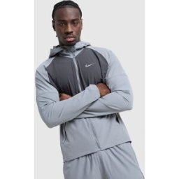 Nike Mens Giacca Miler 2.0 - Grigio, grigio grigio Uomo taglia M