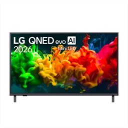 LG Smart Tv 43" Miniled Qned Evo 4k Ai 43qned80b6b-charcoal Black