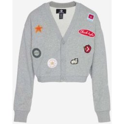 Converse Patch W - Felpa - Donna - Grigio L