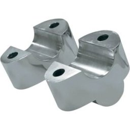 La Choppers Kit Boccole Per Riser Manubrio Harley Davidson Fxdb 158 08-12/fxdb 158 Abs 12 La-730-01 Silver One Size