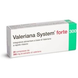 Valeriana system Sanifarma Forte Integratore 20 Compresse
