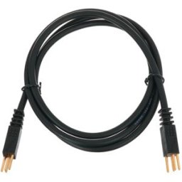 Ghielmetti Patch Cable 3pin 120cm, sw nero