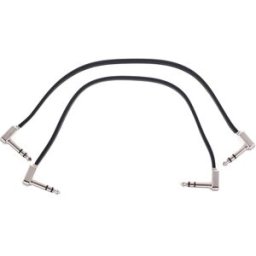 Ernie Ball BK Flat Ribbon TRS Patch 12" nero