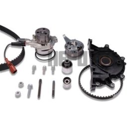 Hepu Pompa dell'acqua + kit cinghia di distribuzione PK06691